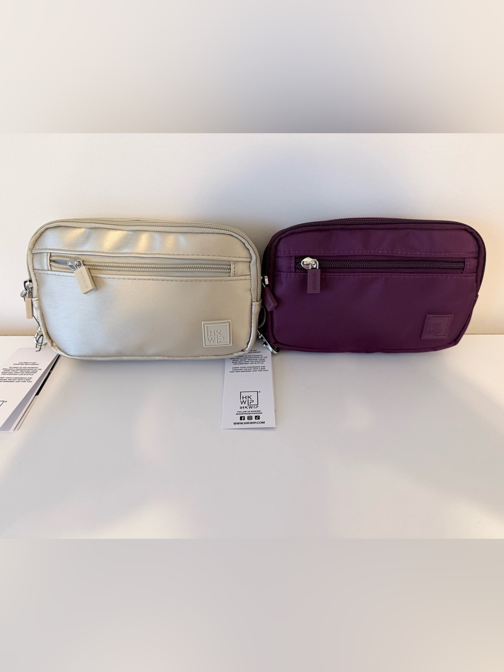 Ihkwip Set of 2 RFID Wristlets
